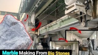 How to make Beautiful Marble from Big Stones - Granite - Tiles - Wow Making