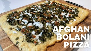 Bolani Recipe - Make a Pizza - Afghan Bolani Pizza