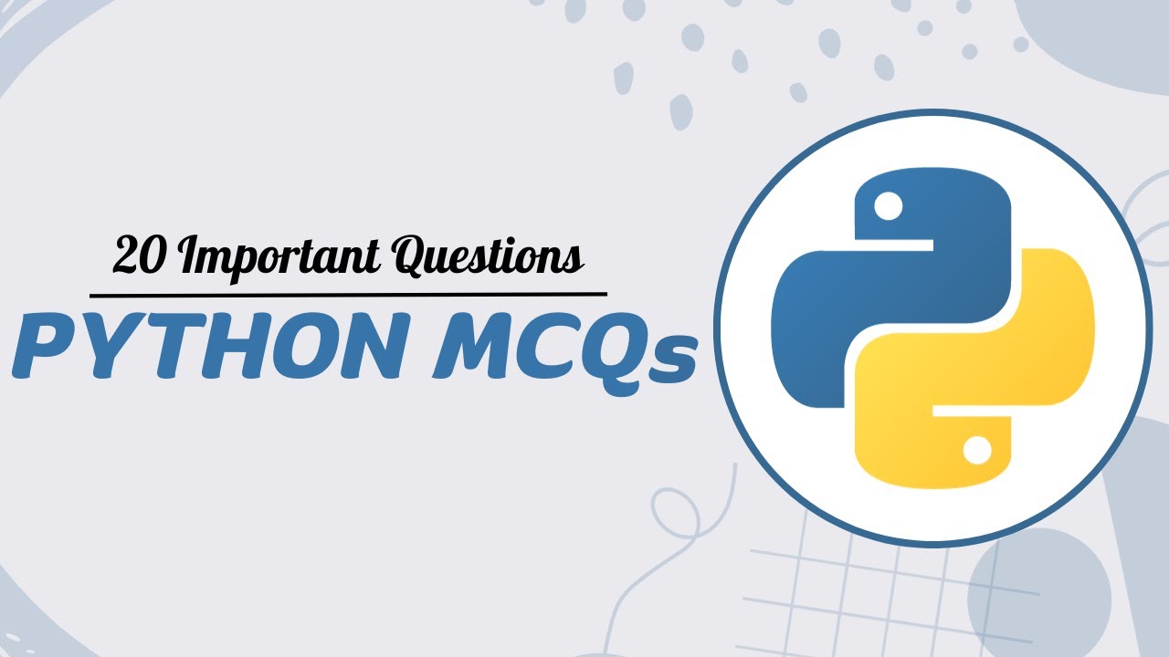 Python MCQs | Top 20 Updated Python Questions And Answers | Javatpoint ...