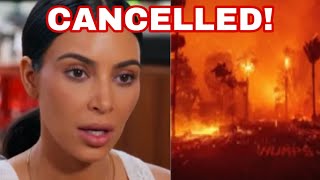 Kim Kardashian RETURNS and gets CANCELLED for Los Angeles Fires Backlash!