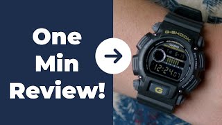 Casio Men's 'G Shock' Quartz Resin Sport Watch DW-9052-1CCG REVIEW!