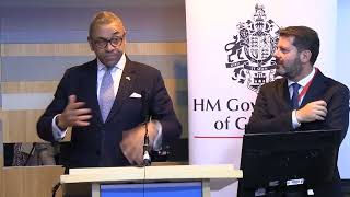 Foreign Secretary James Cleverly’s speech at the Conservative Party Conference Gibraltar Reception.