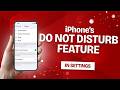 How to Set Do Not Disturb on an iPhone