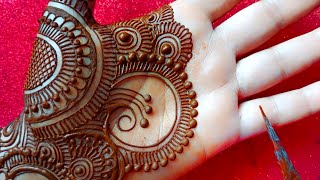 New beautiful fronthand mehndi design | Easy fronthand mehndi design | simple mehndi design