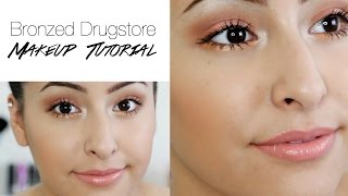 Bronzed Drugstore Makeup Tutorial| MissTiffanyKaee