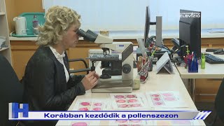 Korábban kezdődik a pollenszezon – ZTV Híradó 2025-01-29