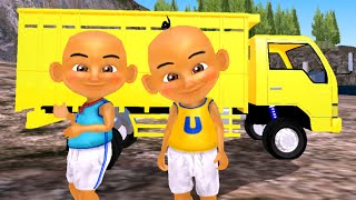 Upin Ipin Opah Pergi Ke Desa Bawa Truk Oleng, Truk Molen dan Bus Basuri - GTA SA