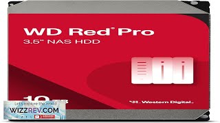 Western Digital 10TB WD Red Pro NAS Internal Hard Drive HDD Review