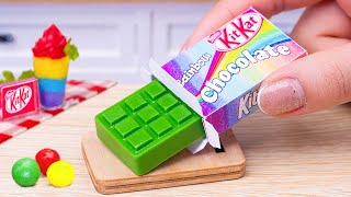 Amazing KITKAT Cake🌈Sweet Miniature Rainbow Chocolate KITKAT Cake Decorating Recipe🎂1000+ Yummy Cake