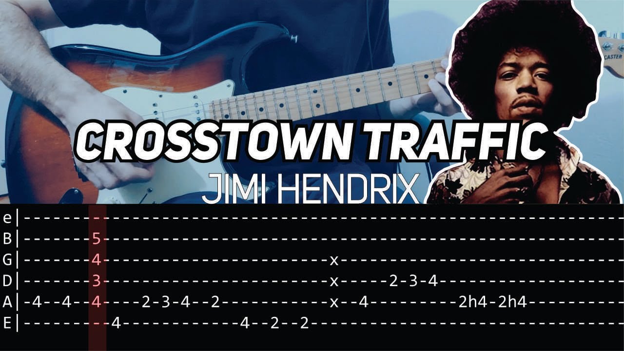 Jimi Hendrix - Crosstown Traffic (Guitar Lesson With TAB) - YouTube