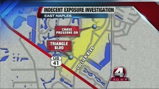 Collier County deputies looking for a man for indecent exposure