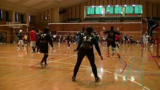 【軟排球】20161211第47回富里市ドリーム杯@scar_レッドハート②【softVolleyball】