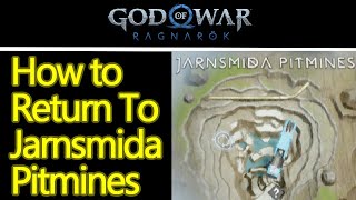 How to return to the Jarnsmida Pitmines in Svartalfheim in God of War Ragnarok