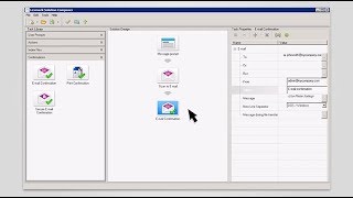 Lexmark Solution Composer—Creating an application