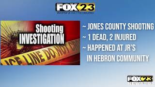 Shooting Investigation In Jones County