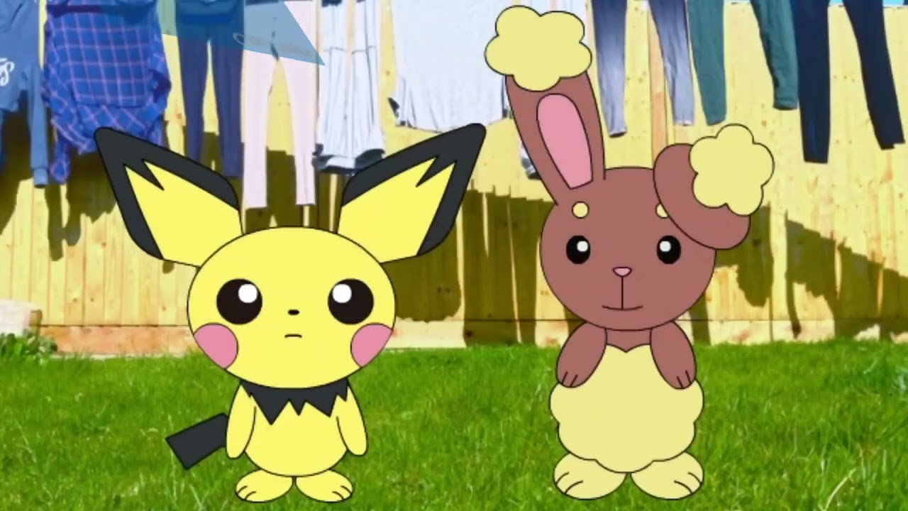 Pikachu E Buneary Amano