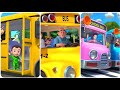 Join the Wheels on the Bus Adventure! | Fun Nursery Rhymes for Kids