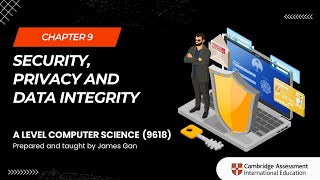 AS & A Level Computer Science (9618) - Chapter 9: Security, Privacy and Data Integrity