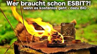 ESBIT war gestern - DIY Notkocher/Fackel/Wärmemquelle - kostenlos für Outdoorfreaks -