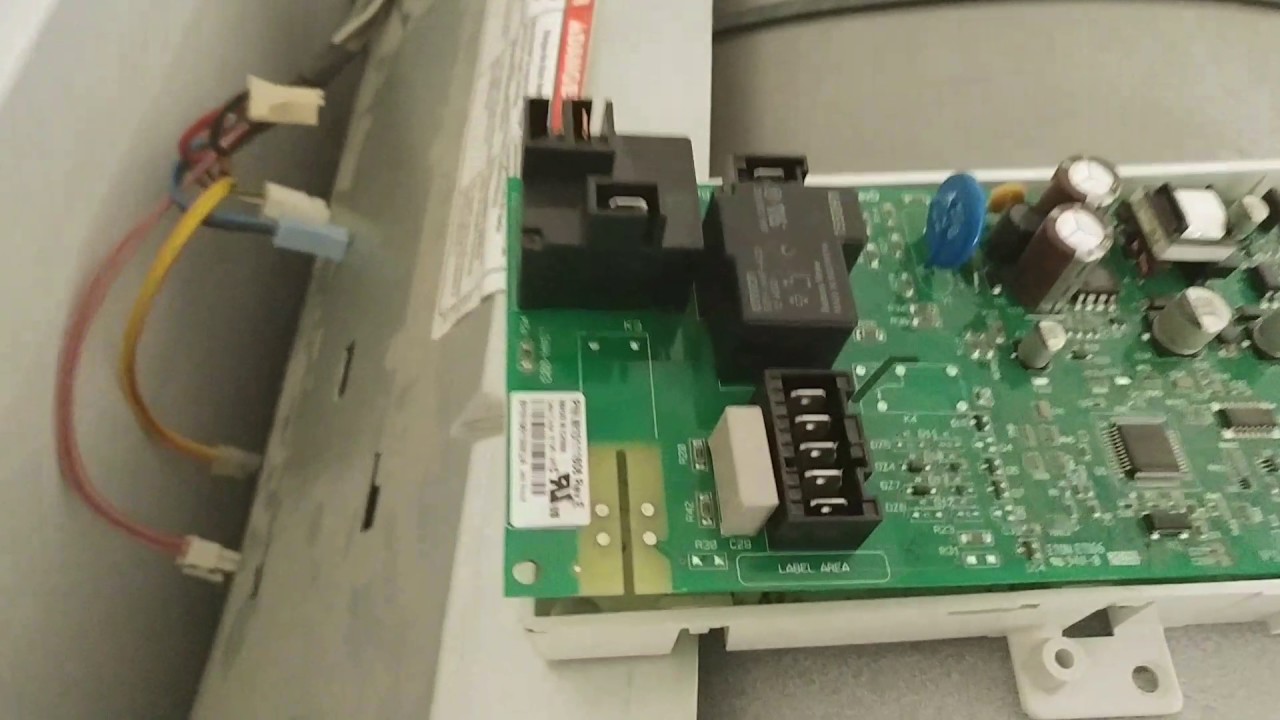 W10111606 Circuit Board For Whirlpool Duet Sport Dryer - YouTube