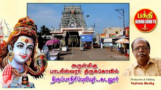 அருள்மிகு பாடலீஸ்வரர் திருக்கோயில் திருப்பாதிரிபுலியூர் | Bhakthi Behindgood TV Vision