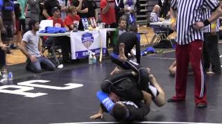 AGC OH State Champs Adult Blue Nogi Finals Wolfie Steel vs Logan via submission