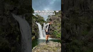 A day at Merlin’s Pool in Snowdonia 🌊🥾 Is this North Wales best secret pool? #outdoors #adventure