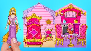Paper House For Princess || Easy Paper Crafts For Kids