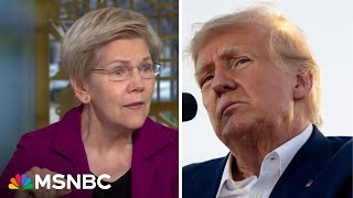 Sen. Warren slams Trump for 'cutting the parts of government that help bring down costs'