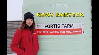 NOWY NABYTEK u AgroLovers! ZBIORNIK NA RSM Fortis 10 tys. litrów!