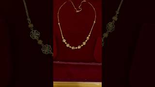 Latest fancy chain 916 hallmark jewellery