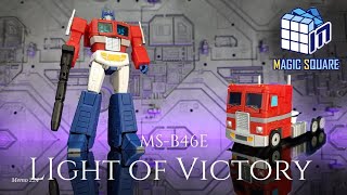 Magic Square MS-B46E Light of Victory Legends Scale Transformers Optimus Prime Review