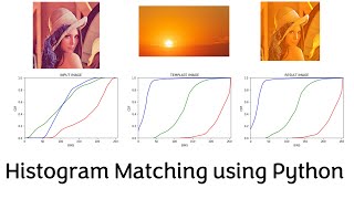 Python#23 Histogram Matching using Python