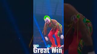 Great Win Rey Mysterio beat Brock Lesnar #reymysterio #wwe #brocklesnar #survival #wrestling #roman