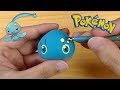 Bubble Beam! Sculpting Manaphy mythical pokemon easily in clay