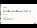 Oracle Enterprise Manager 13c Series - Patch