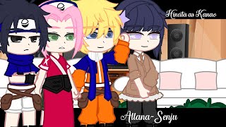 ||•Team 7 react to Hinata as Kanao•||{🇧🇷🇺🇲🇪🇦}