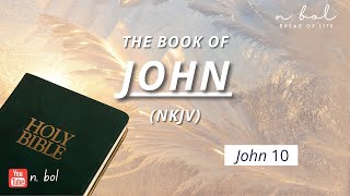 John 10 - NKJV Audio Bible with Text (BREAD OF LIFE)