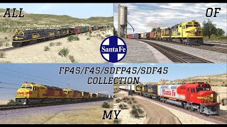 TRS22 | All of My ATSF FP45/F45/SDFP45/SDF45 Collection