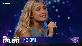 Inés Civit - Cantante | Audiciones | Got Talent Argentina 2023