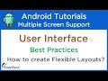Android User Interface: Best Practices for Supporting Multiple Screens #1.3