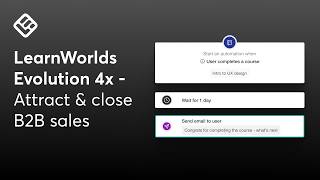 LearnWorlds Evolution 4x - Attract & close B2B sales 🗓️
