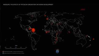 CS7DS4 2020 | Data Visualization | Assignment 3 | Physician Emigration Data in Motion | Processing