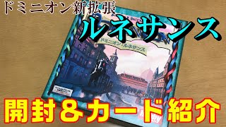 【ドミニオン：ルネサンス】開封＆カード紹介！新要素続々！！【ボードゲーム紹介】