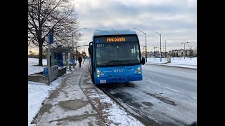 (Original Speed Video) viva purple Westbound (to Richmond Hill Centre Terminal)