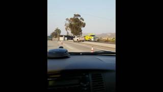 Truck accident on CA126 Saticoy area 08/24/2016