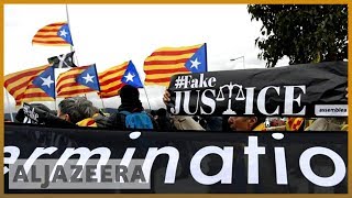 🇪🇸 Outrage as 12 Catalan separatist leaders' trial launched in Spain l Al Jazeera English