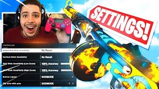 NEW BEST SETTINGS for CONSOLE & PC.. BEST CONTROLLER + SENSITIVITY SETTINGS! (Cold War Season 3)