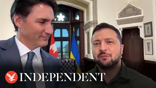 Zelensky thanks Canada for ongoing support to Ukraine
