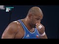 men s greco roman 130kg gold medal match featuring cuba s mijain lopez nunez paris2024